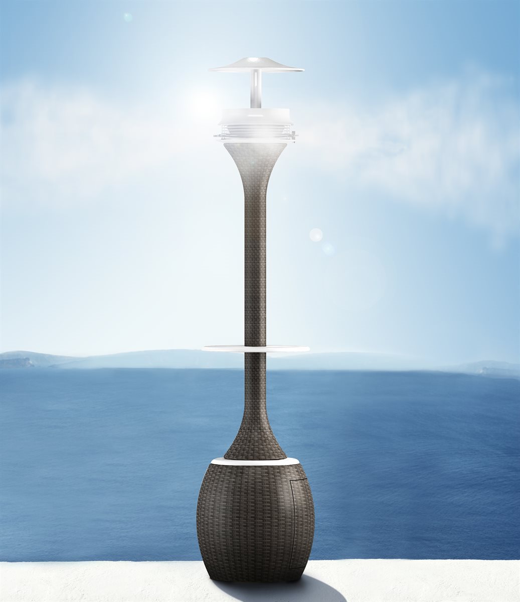Aurora ventilatore nebulizzatore Sistema di raffrescamento con ventilatore nebulizzatore